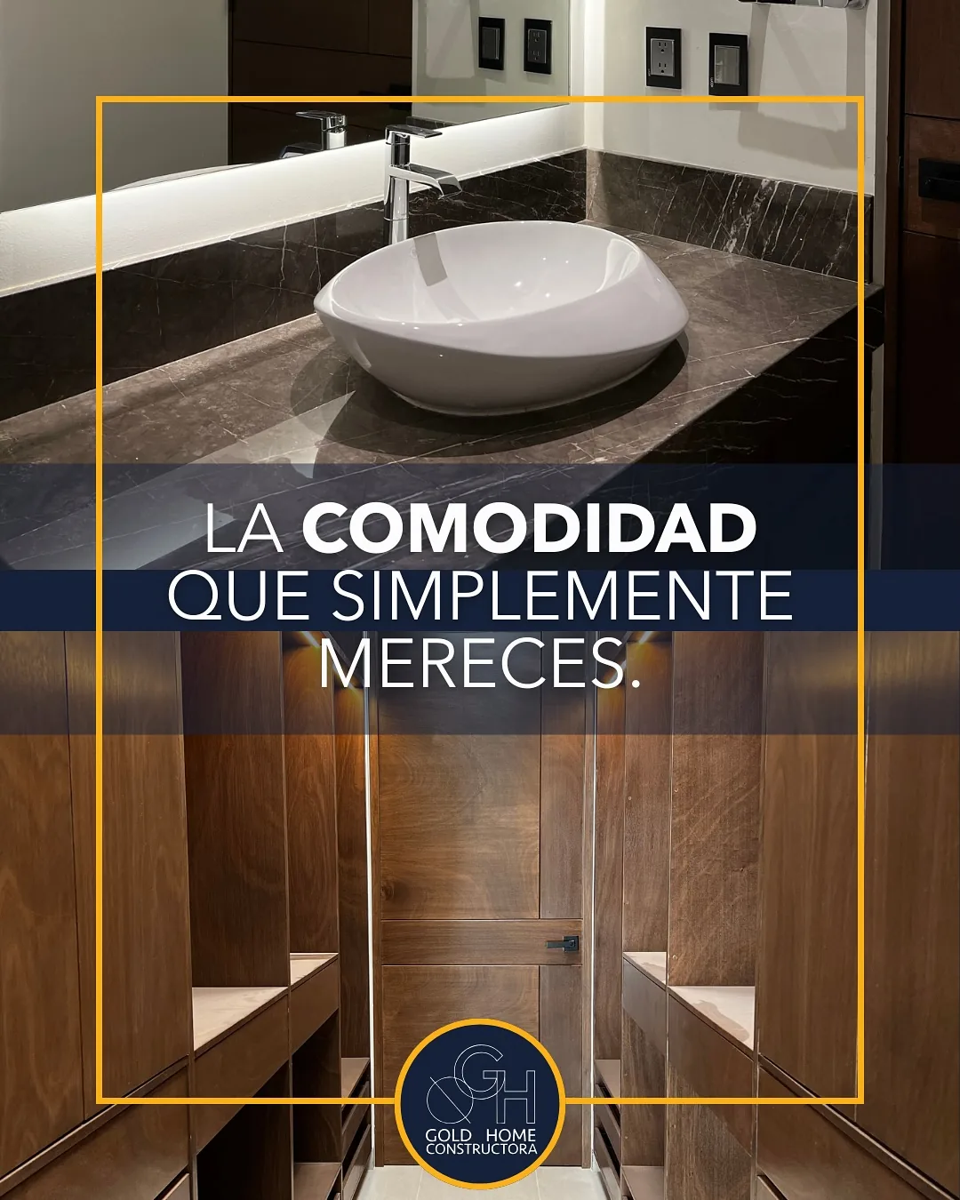 Baño moderno con lavabo blanco