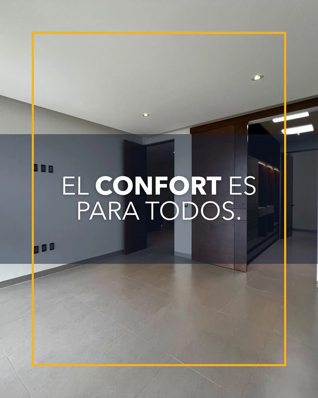Recámara confortable